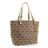 Block Monogram Signature Tote