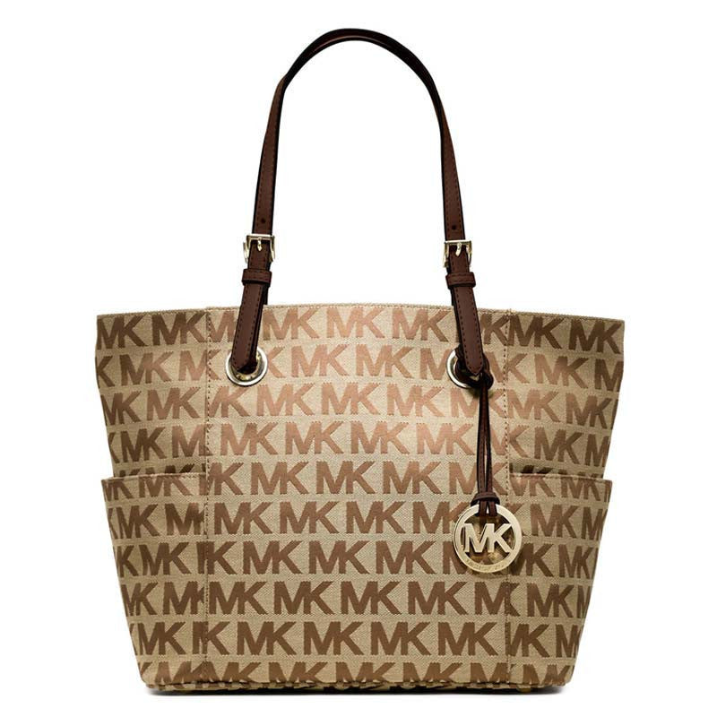 East West Signature Jacquard Tote